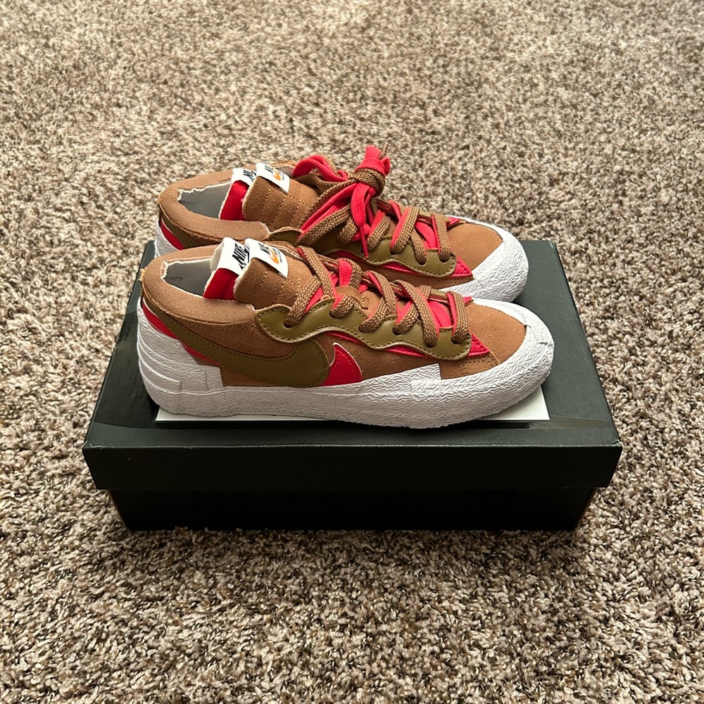 Nike Blazer Low Sacai British Tan